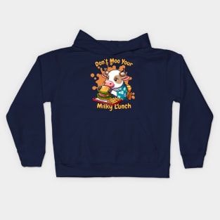 BLT cow Kids Hoodie